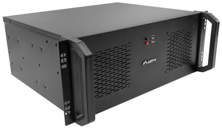 Корпус серверний Lanberg ATX 350/10 19 cali /4U (SC01-3504-10B) - зображення 3