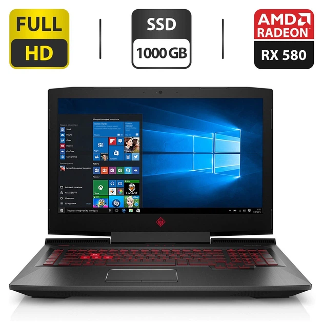 Игровой ноутбук HP Omen 17-an012dx / 17.3