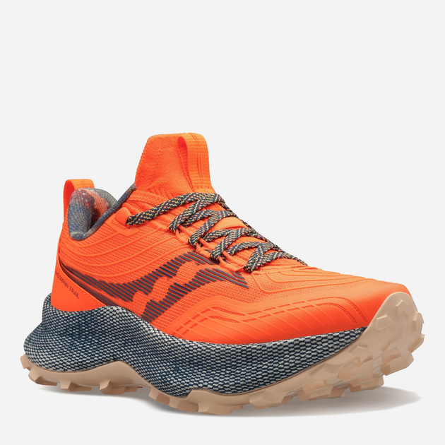 Buty do biegania męskie Saucony Endorphin Trail S20647-65 46.5 (12US) 30 cm Pomarańczowe (195017689833) - obraz 4