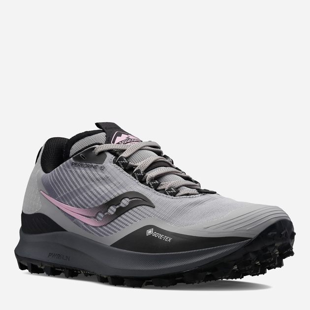 Жіночі кросівки для бігу з Gore-Tex Saucony Peregrine 12 GTX S10740-15 37 (6US) 22.5 см Сірі (195017381416) - зображення 4