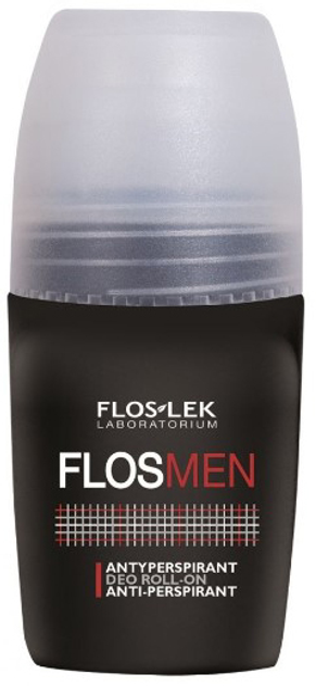 Гіпоалергенний дезодорант для чоловіків Floslek Flosmen Antyperspirant Deo Roll-On 50 мл (5905043002835) - зображення 1