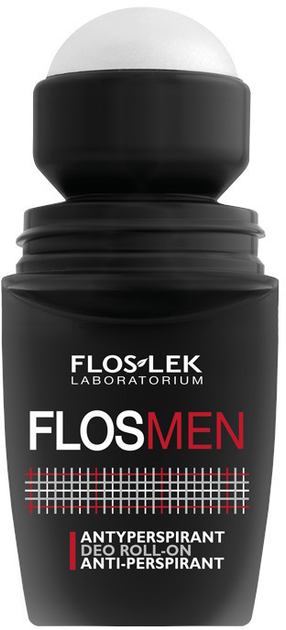 Гіпоалергенний дезодорант для чоловіків Floslek Flosmen Antyperspirant Deo Roll-On 50 мл (5905043002835) - зображення 2