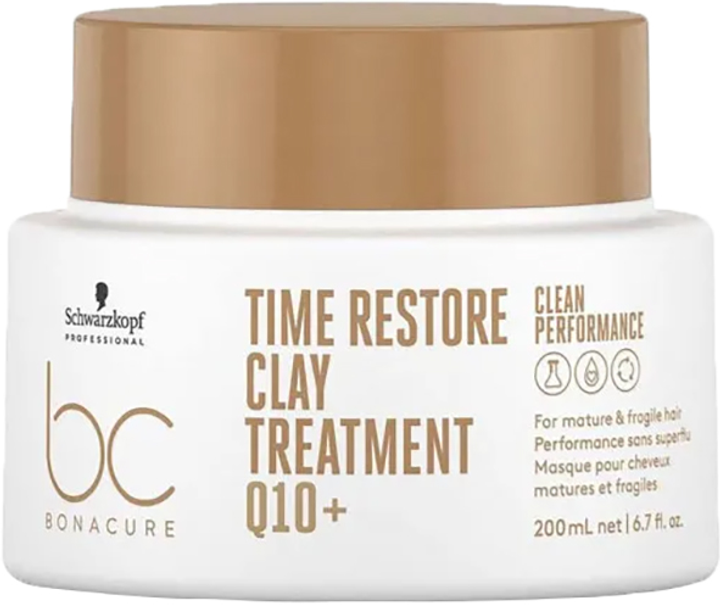 Маска для волосся Schwarzkopf Bc Time Restore Q10 Clay Treatment 500 ml (4045787726275) - зображення 1