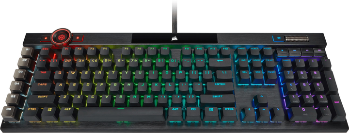 Klawiatura przewodowa Corsair K100 OPX RGB USB Czarna (CH-912A01A-NA) - obraz 9