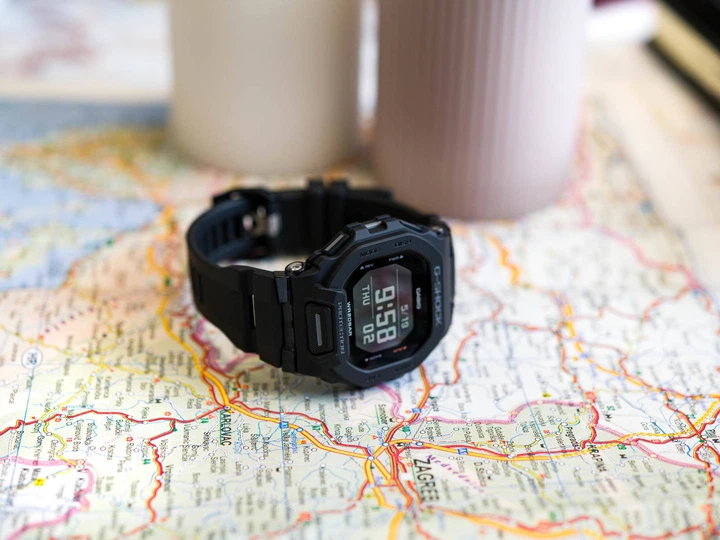 Мужские часы CASIO G-Shock GBD-200-1ER Bluetooth – купить