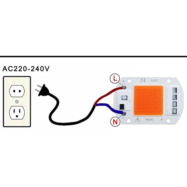 Серьги с LED подсветкой Различные цвета 2шт