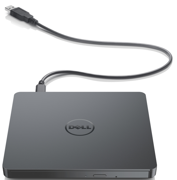 Оптичний привід Dell Slim DW316 DVD+/-RW (+/-R DL) USB 2.0 Black (784-BBBI) External - зображення 2