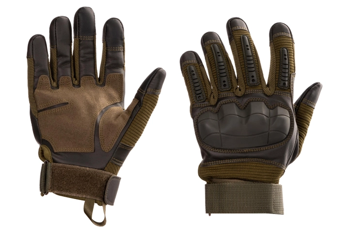 Тактичні рукавички 2E Tactical Sensor Touch розмір L Хакі (2E-MILGLTOUCH-L-OG) - зображення 1