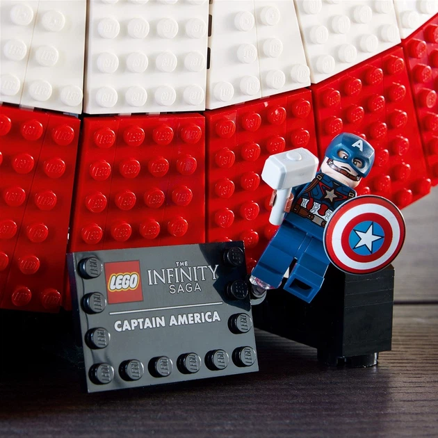 Конструктор LEGO Marvel Щит Капитана Америка 3128 деталей (76262