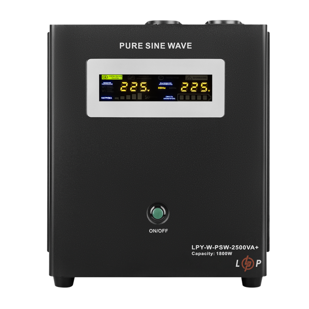 ИБП LogicPower LPY-W-PSW-2500VA+(1800Вт)10A/20A с правильной синусоидой 24В - Фото 1 ИБП LogicPower LPY-W-PSW-2500VA+(1800Вт)10A/20A с правильной синусоидой 24В - изображение 1