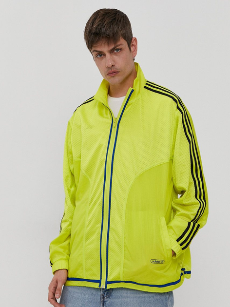 Bluza Adidas Reverse Tt GN3818 L Żółta (4064044921819) - obraz 1