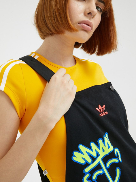 Комбінезон жіночий adidas Loveuni Overall HC3090 S Чорний (4065431464445) - зображення 3