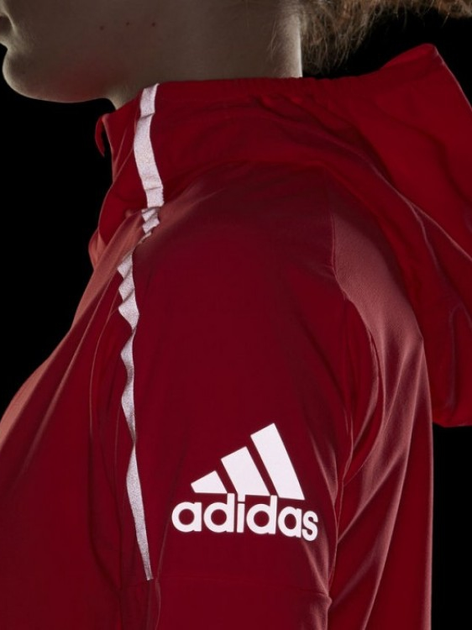 Спортивна кофта жіноча adidas Z.N.E. Jacket W DU2638 M Червона (4059812365285) - зображення 5