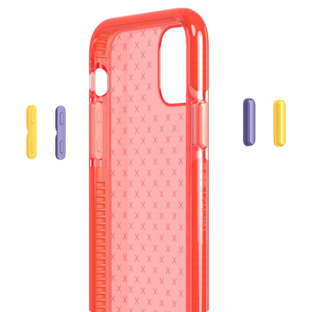 Чехол противоударный силіконовий Tech21 Evo Check для Iphone 11 Pro (5.8") Coral T21-7229 - изображение 4