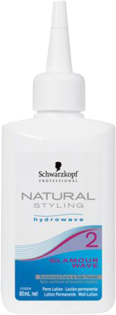 Рідина для хімічної завивки волосся Schwarzkopf Natural Styling Hydrowave 2 Glamour Wave 80 ml (4045787131079) - зображення 1