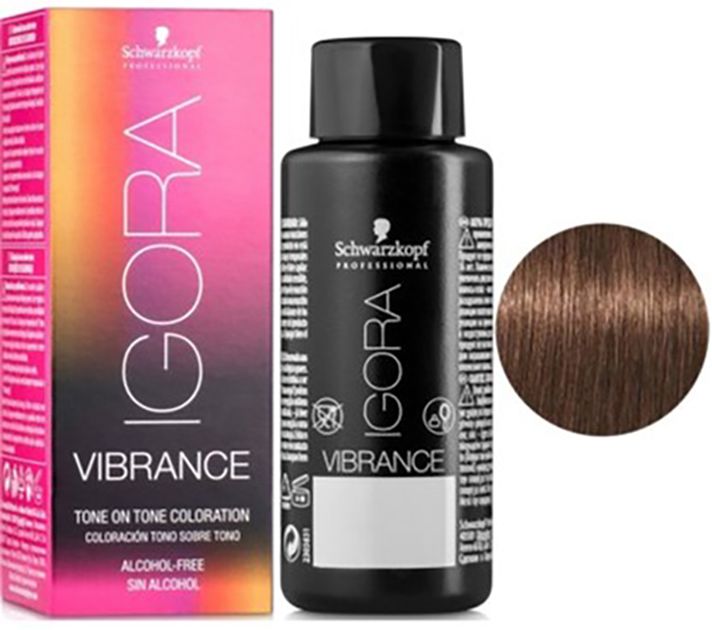 Фарба для волосся Schwarzkopf Igora Vibrance 6-6 Темно-русявий шатен 60ml (7702045562446) - зображення 1