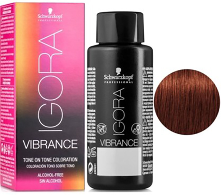 Фарба для волосся Schwarzkopf Igora Vibrance 6-78 Темно-русявий червоно-мідний 60ml (7702045562125) - зображення 1