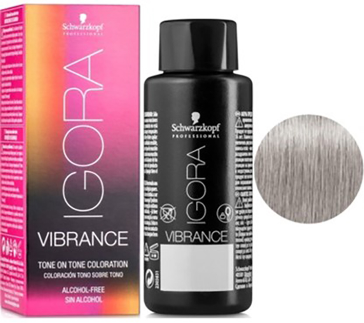 Фарба для волосся Schwarzkopf Igora Vibrance 9.5-21 Світло-русявий пастельний попелястий сандре 60ml (7702045560206) - зображення 1