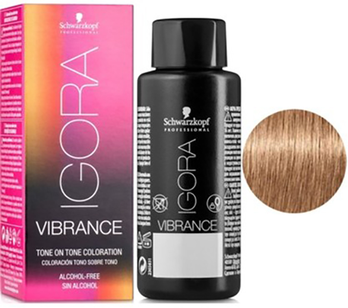 Фарба для волосся Schwarzkopf Igora Vibrance 9-65 Насичений блонд золотистий шоколад 60ml (7702045560527) - зображення 1