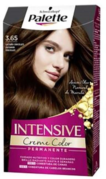 Farba do włosów Schwarzkopf Palette Intensive Cream Color 3.65 Brązowa czekolada (8410436170888) - obraz 1