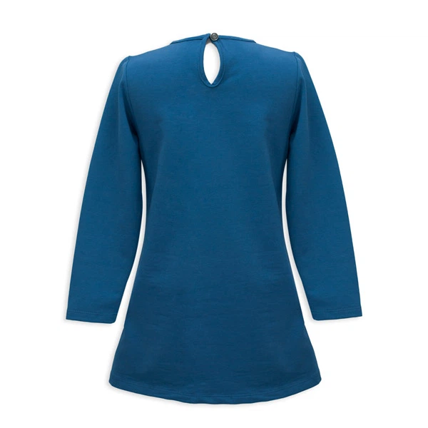 Туника. для девочки Miss Lorelli MissL-644 128 см Синий - Фото 2 Туника. для девочки Miss Lorelli MissL-644 128 см Синий - изображение 2