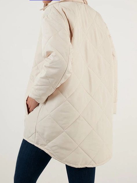 Куртка демисезонная удлиненная женская Pattaya 364720246 M Бежевая ...