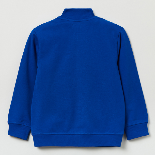 Bluza chłopięca rozpinana bez kaptura OVS Full Zip Swe Limoges 1816415 110 cm Niebieska (8056781491454) - obraz 2