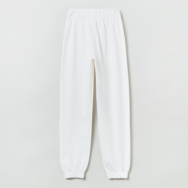 Spodnie dresowe dla dzieci OVS Jogger Aop Off White 1817875 146 cm Białe (8056781515280) - obraz 2