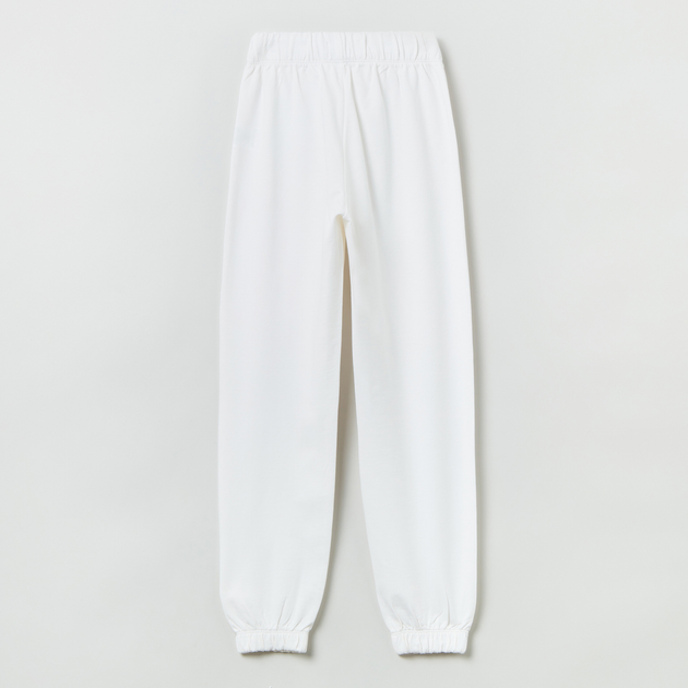 Spodnie dresowe dla dzieci OVS Jogger Aop Off White 1817875 146 cm Białe (8056781515280) - obraz 2