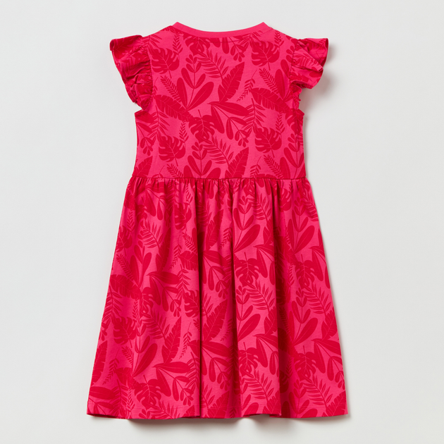 Дитяча сукня для дівчинки OVS Aop Dress Lt Magenta + Aop 1799869 122 см Рожева (8056781062845) - зображення 2