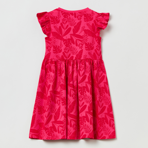 Suknia dziecięca OVS Aop Dress Lt Magenta + Aop 1799869 134 cm Różowy (8056781062869) - obraz 2