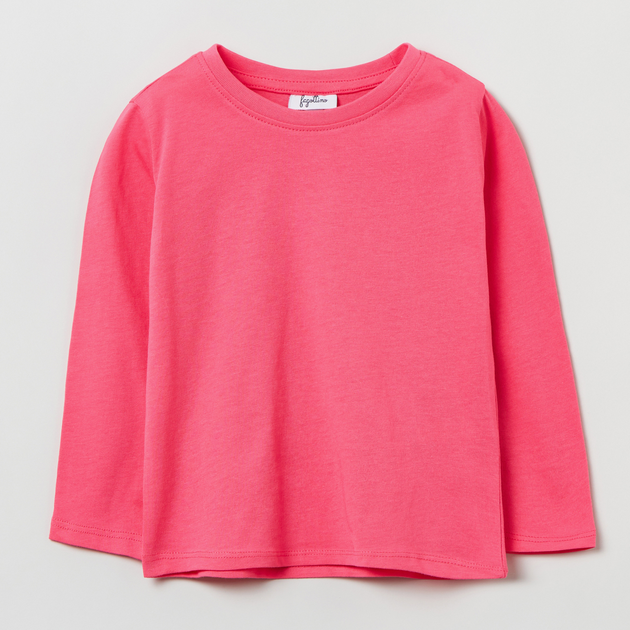 Koszulka z długim rękawem dziewczęca OVS Soli Fandango Pin 1823675 98 cm Różowa (8056781611272) - obraz 1