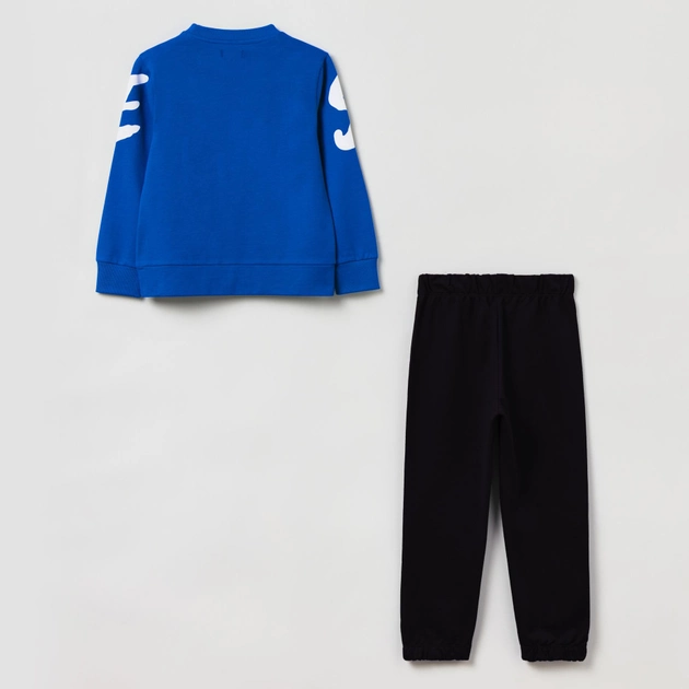 Костюм (світшот + штани) дитячий OVS Jogging Set Limoges 1816221 104 см Blue (8056781485835) - зображення 2