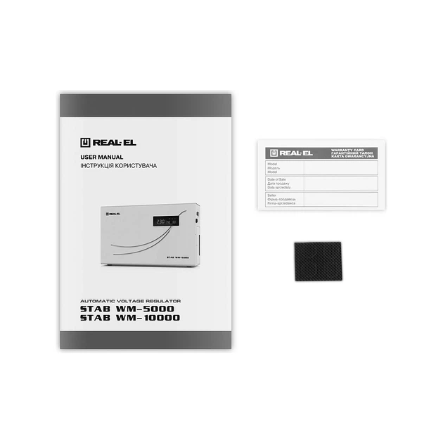 Стабилизатор напряжения REAL-EL STAB WM-5000 (EL122400014) - Фото 9 Стабилизатор напряжения REAL-EL STAB WM-5000 (EL122400014) - изображение 9