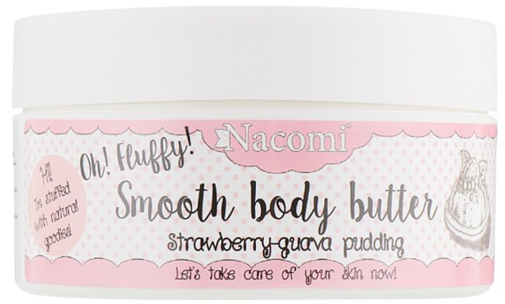Masło do ciała Nacomi Strawberry-Guawa Pudding 100 g (5902539703016) - obraz 1