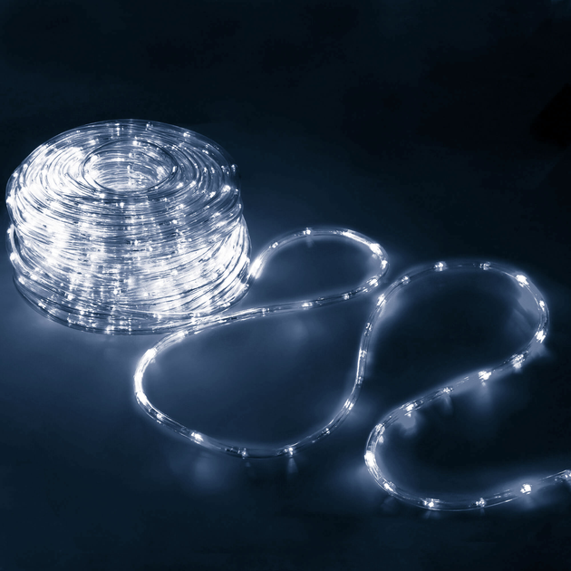 Гирлянда дюралайт уличная (наружная) Springos Rope Lights 20 м 480 LED ...