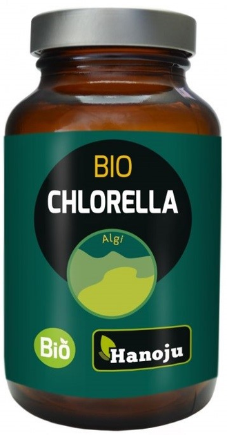 Hanoju Chlorella Bio 400 mg 300 tabletek Alga (8718164780851) - obraz 1