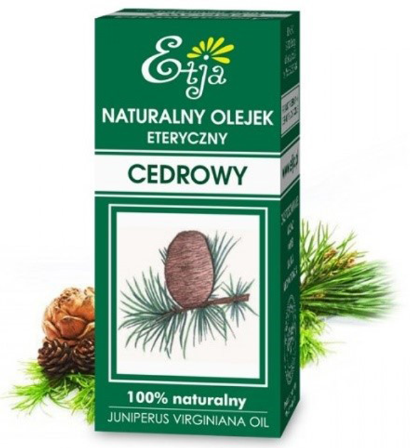 Eteryczny olejek Etja Cedrowy 10 ml na infekcje wirusowe (5908310446042) - obraz 1