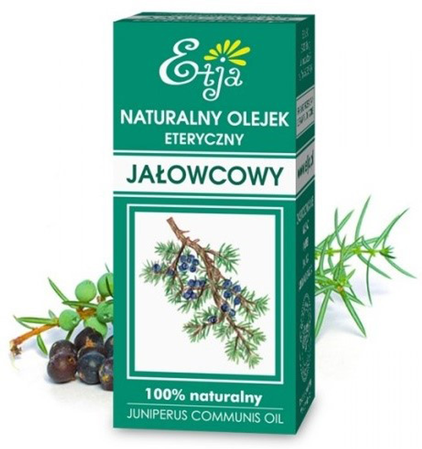 Eteryczny olejek Etja Jałowiec 10 ml na ból głowy (5908310446158) - obraz 1