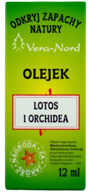 Vera Nord Lotos I Orchidea Olejek 12 ml (5906948848014) - obraz 1
