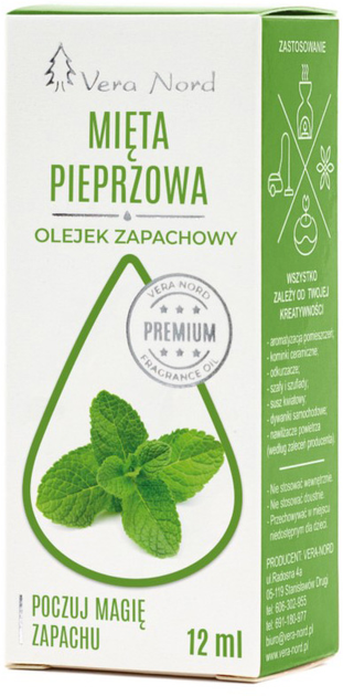 Eteryczny olejek Vera Nord Mięta Pieprzowa 12 ml (5906948848019) - obraz 1