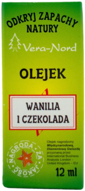 Eteryczny olejek Vera Nord Wanilia I Czekolada 12 ml (5906948848028) - obraz 1