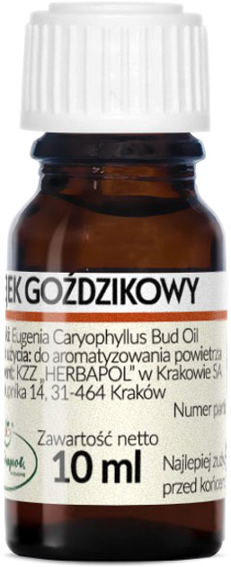 Herbapol Olejek Goździkowy 10 ml (5903850017073) - obraz 1