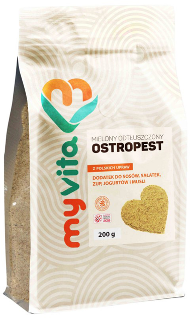 Myvita Ostropest Mielony 200 g Wspiera Wąrobę (5905279123175) - obraz 1