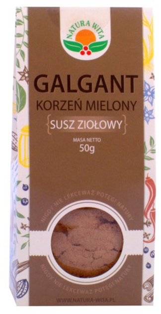 Natura Wita Galgant Korzeń Mielony 50 g (5902194542142) - obraz 1