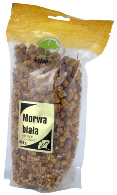 Astron Morwa Biała Suszone Owoce 500 g (5905279764576) - obraz 1