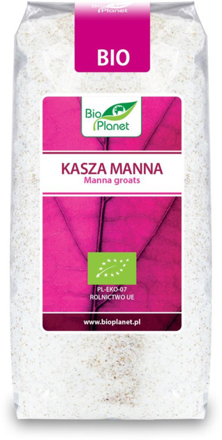 Каша BIO PLANET manna BIO 500 г (5907814661326) - зображення 1