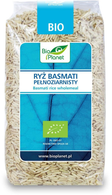 BIO PLANET Ryż basmati pełnoziarnisty BIO 500 g (5907814661807) - obraz 1