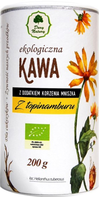 Кава з топінамбуру Dary Natury Kawa Z Topinamburu Eko 200 г (5902741007582) - зображення 1