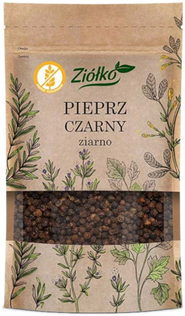 Ziółko Pieprz Czarny ziarno bezglutenowy 50 g (5904323160128) - obraz 1